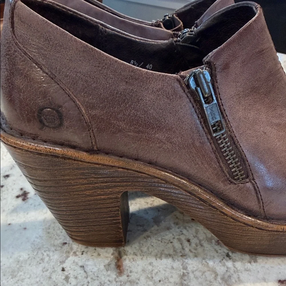 Born Famke Brown Leather Boot